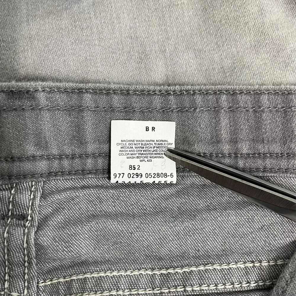 Levis 517 Mens Grey Vintage Bootcut Pants Size W38 L30 Vtg 052808-6